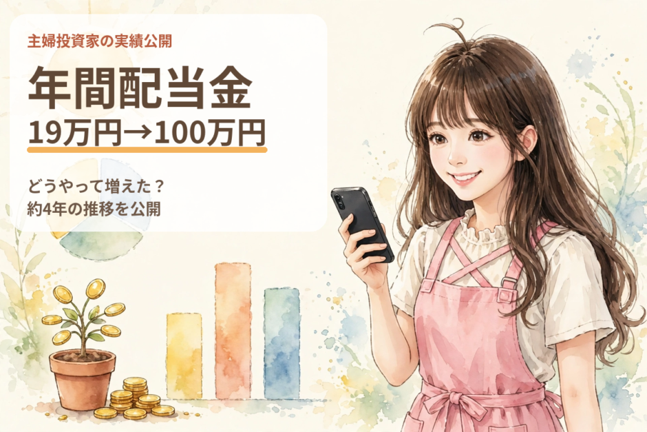 年間配当19万から100万