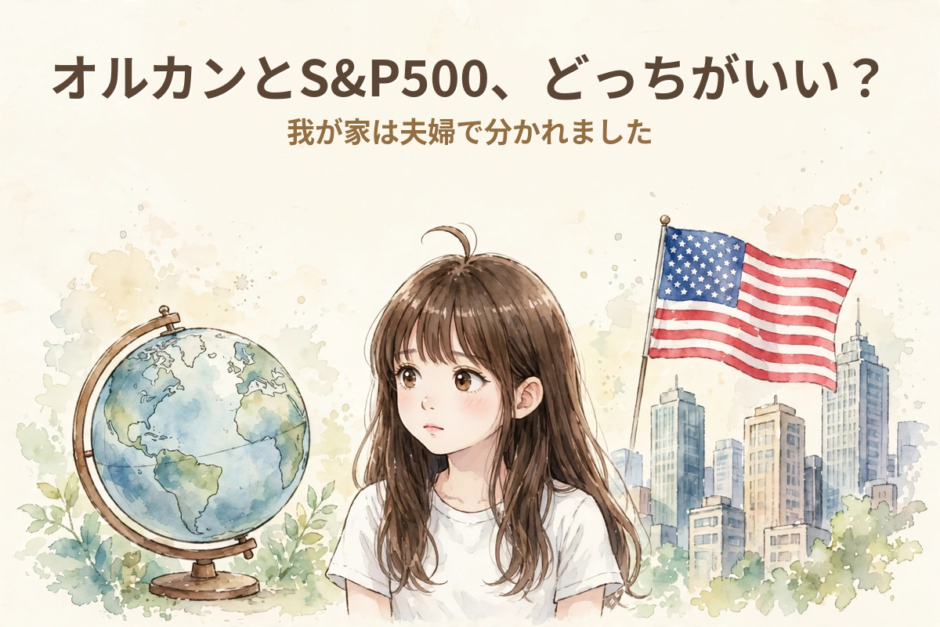オルカンとS&P500どちらを選ぶべき？